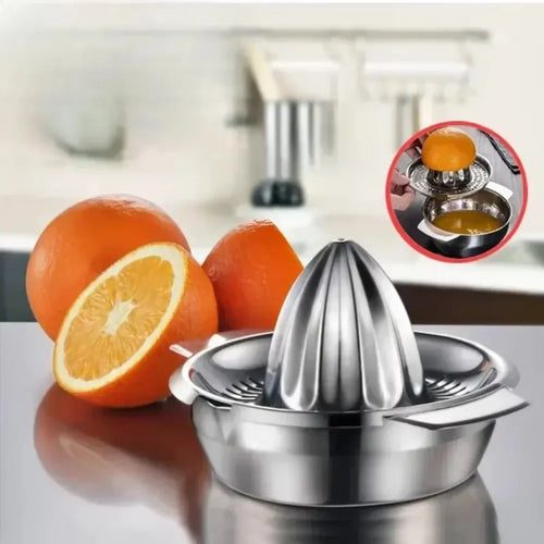 304 Stainless Steel Fruit Lemon Orange Juicer Household Small Creative Juicer Portable Manual Juicer Kitchen Gadget
