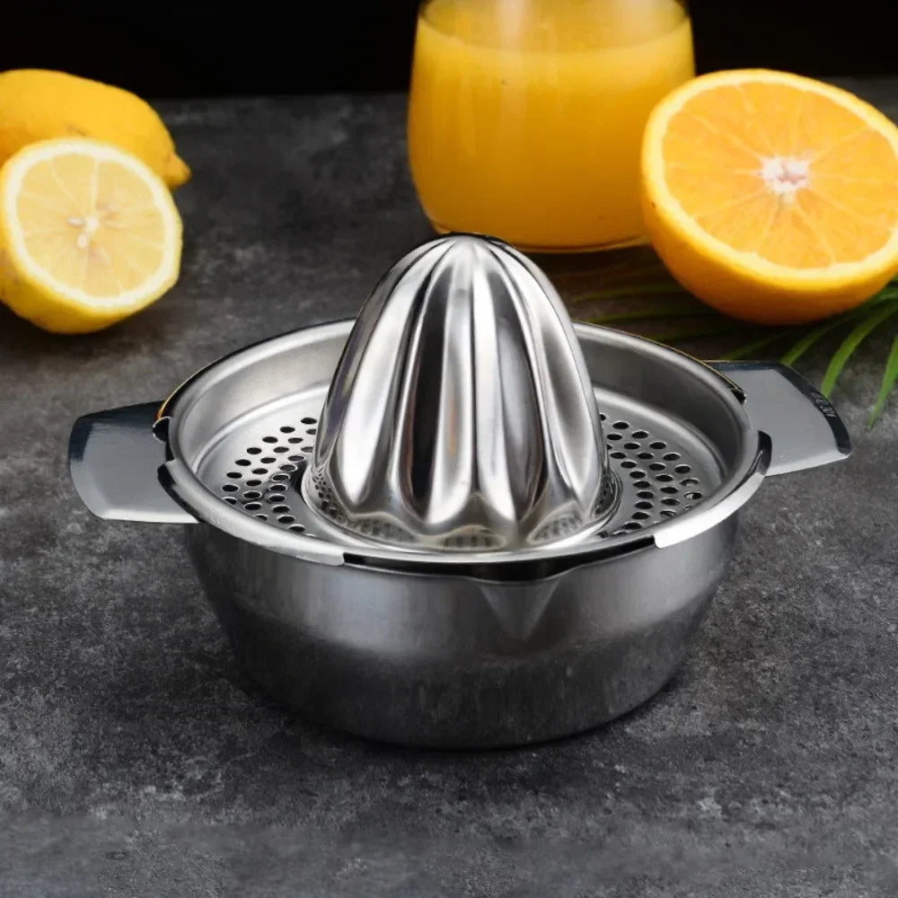 304 Stainless Steel Fruit Lemon Orange Juicer Household Small Creative Juicer Portable Manual Juicer Kitchen Gadget